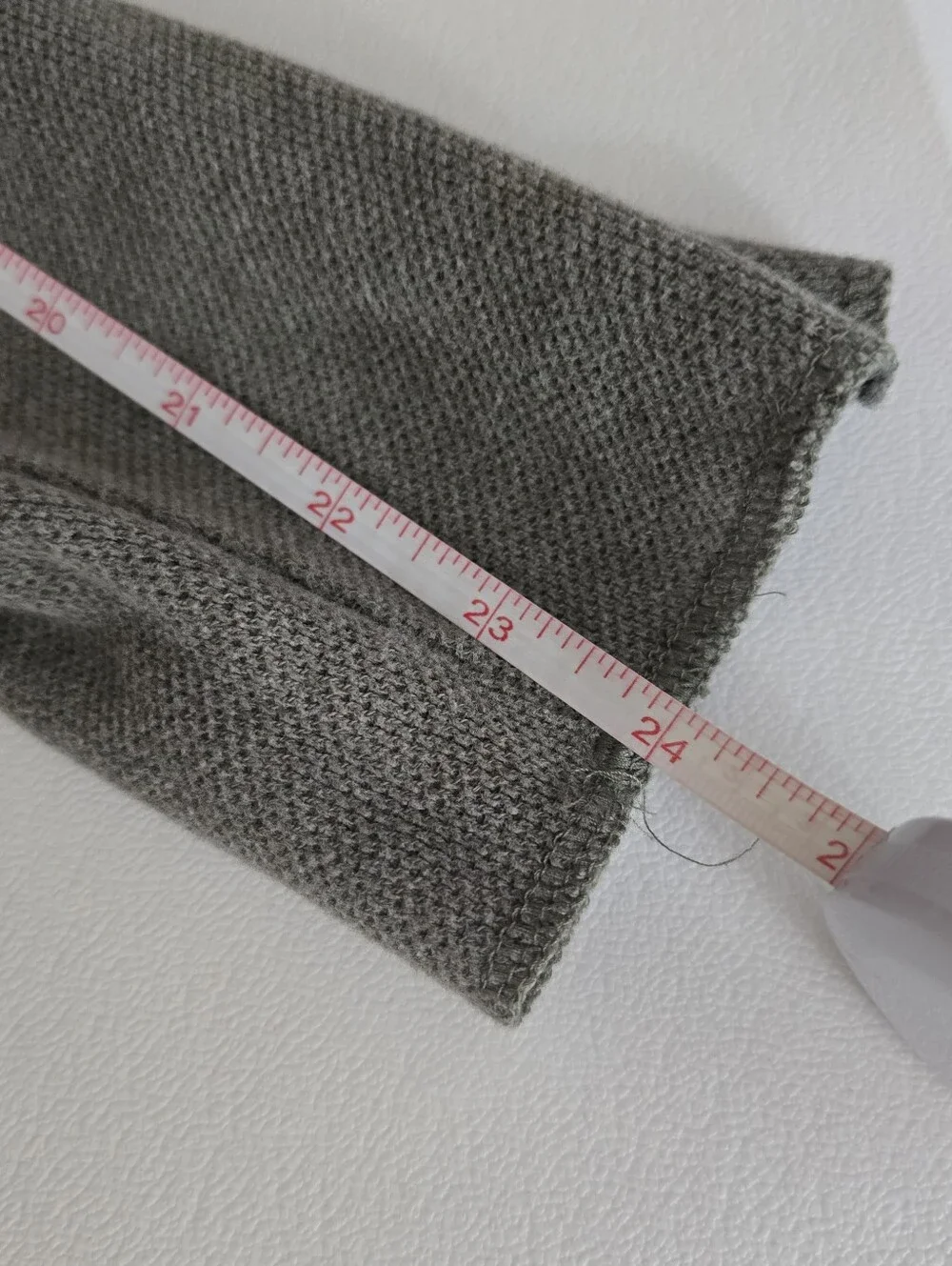 Banana Republic Mens Cotton Textured V Neck Sweater Gray Casual Travel Outdoor L